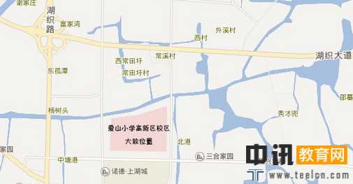 湖州最详细学区划分图,湖州中小学学区高清图